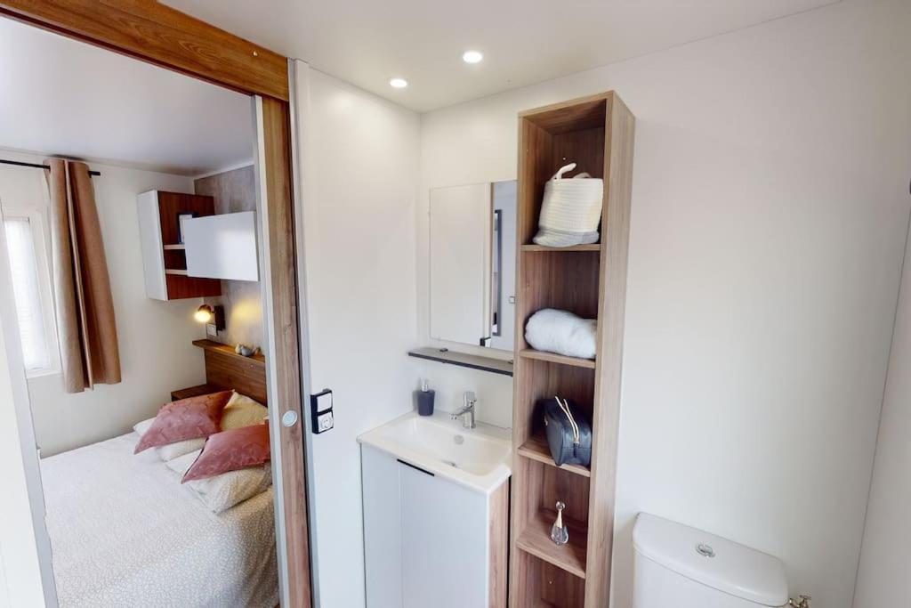 Mobil Home Cygne 85 Quiberon Eksteriør bilde