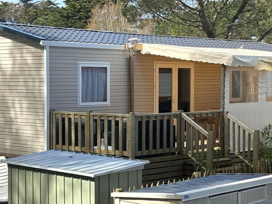 Mobil Home Cygne 85 Quiberon Eksteriør bilde